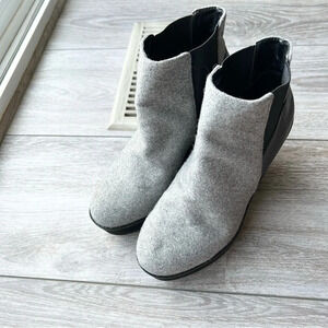 Shellys  London Wedge Platform Boots